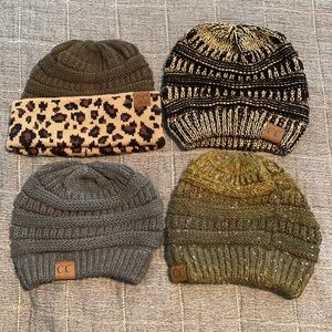 CC beanies / toboggans. New never worn